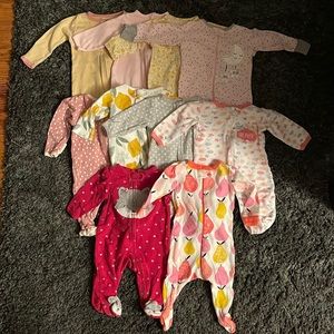 Long Sleeve Zipper Sleepers